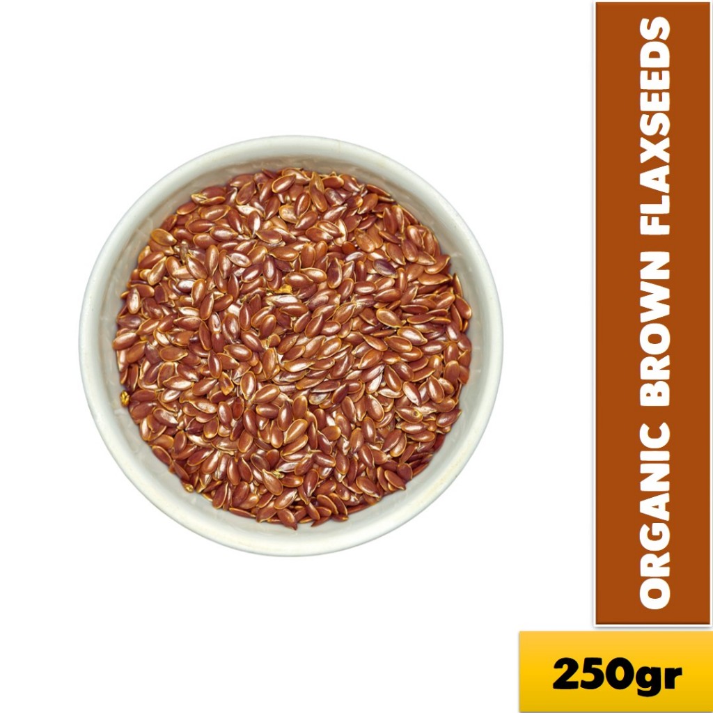 

Organic Brown Flaxseed Flaxseeds 250gr