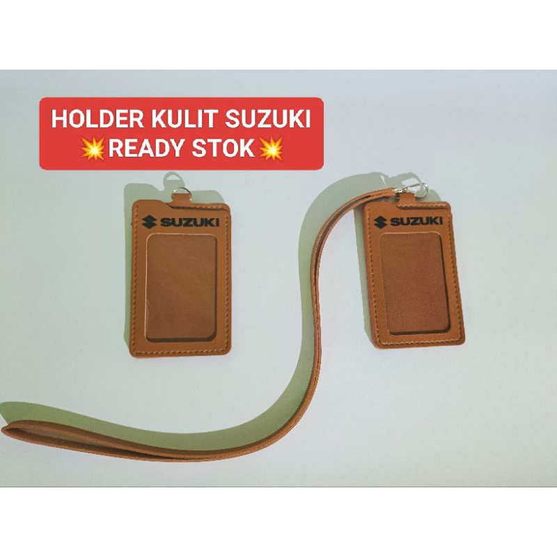

id card kulit SUZUKI READY STOK