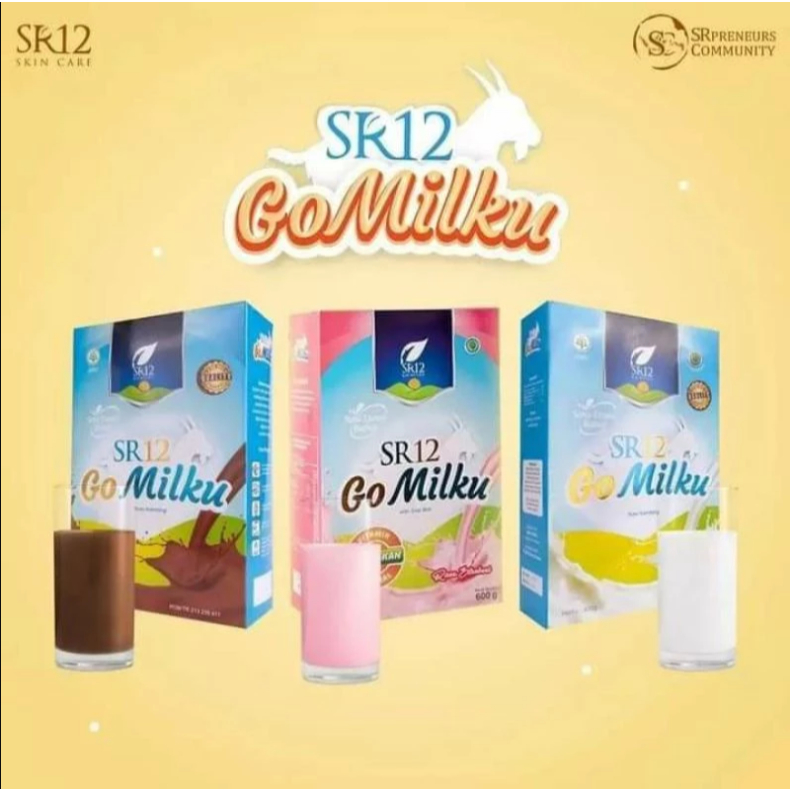 

sr12 go milku susu kambing etawa 600g rasa original cokelat stroberi