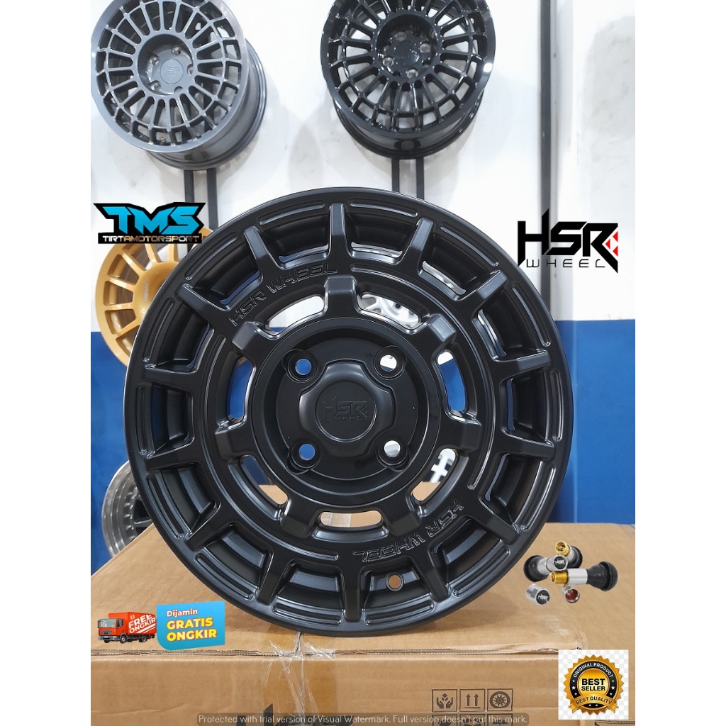 Pelek Racing Ring14 HSR MENTAWAI Ring14 Mobil Avanza Xenia Evalia Accent Atoz Elantra Kijang Panther