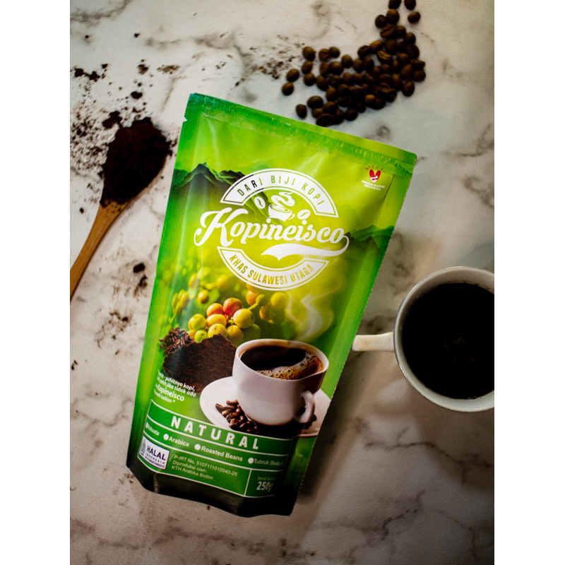 

Kopineisco kopi bubuk robusta original 200gram