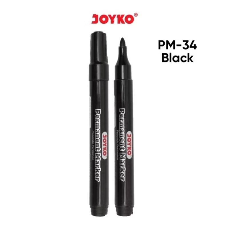 

SPIDOL JOYKO PERMANENT PM-34 HITAM (12 BIJI)