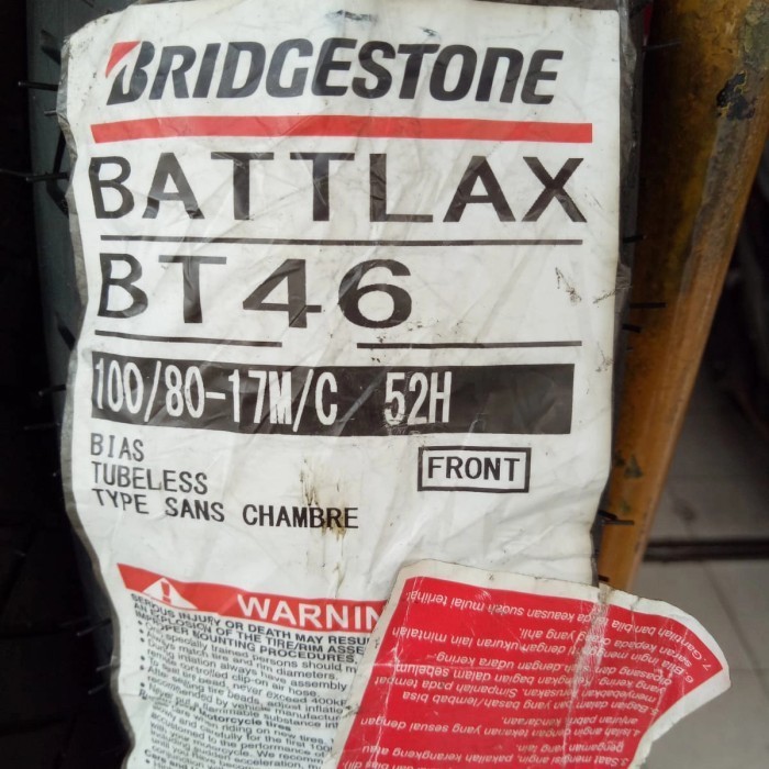 Ban Bridgestone Battlax BT46 100/80 - 17
