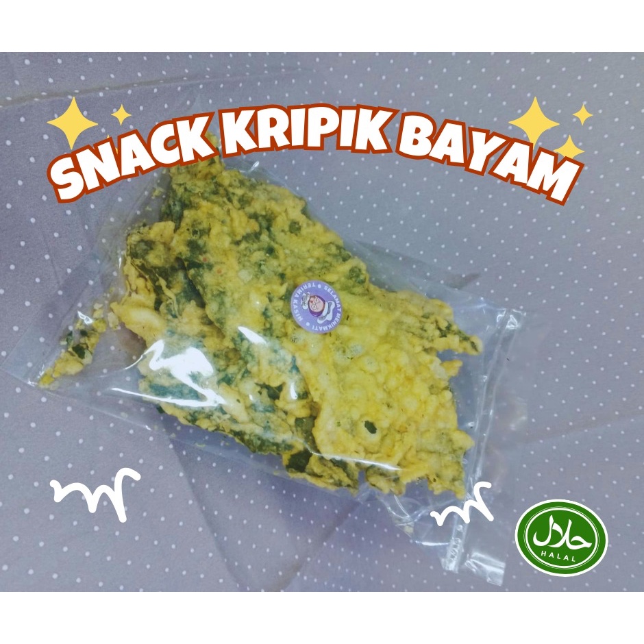 

Keripik Bayam Jajanan Murah Cemilan Makanan Ringan