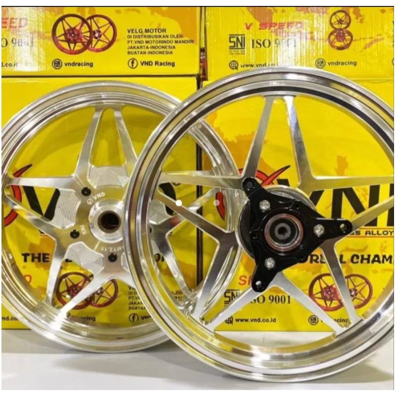 VELG VND V SPEED AEROX RING 14/PELEK VELEK VELEG VELG AEROX OLD AEROX NEW VND V SPEED  V1 RING 14