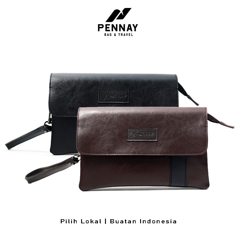 Pennay Bag Garra Clutch Tas Tangan Pria Handbag