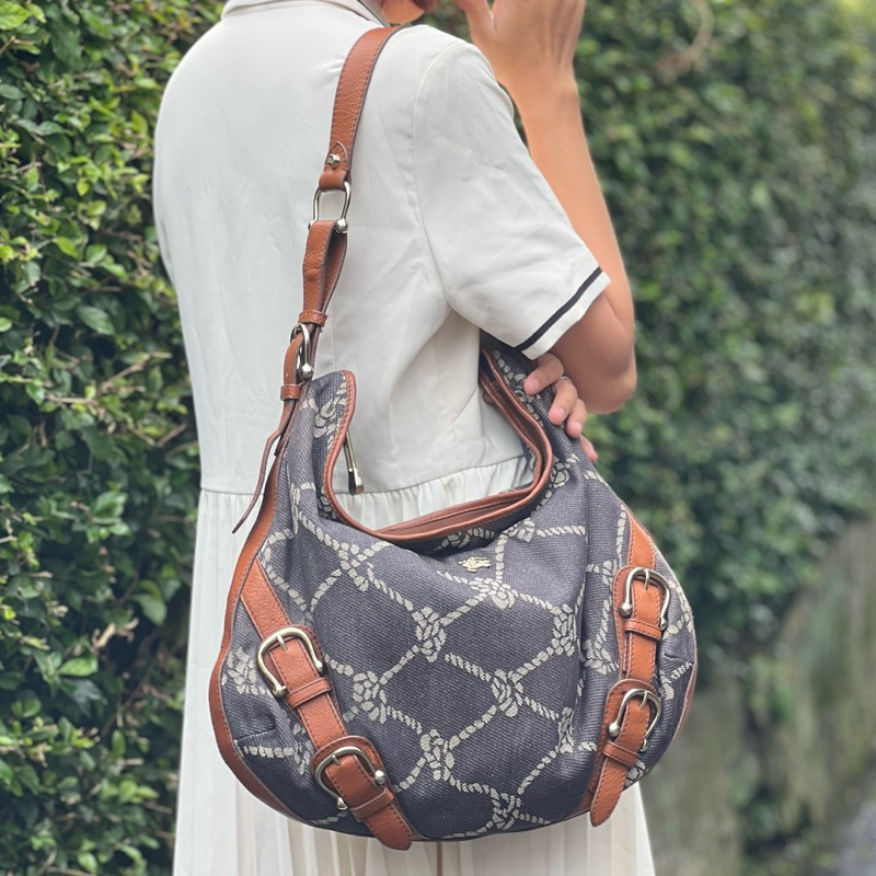 Tote bag shoulder bag tas bahu tas y2k tas vintage tas denim burberry