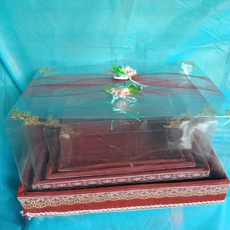 

box seserahan perningkahan. hantaran pernikahan set4. simple dan praktis