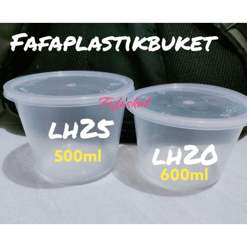Mangkok bulat / Thinwall Bulat 500-600ml