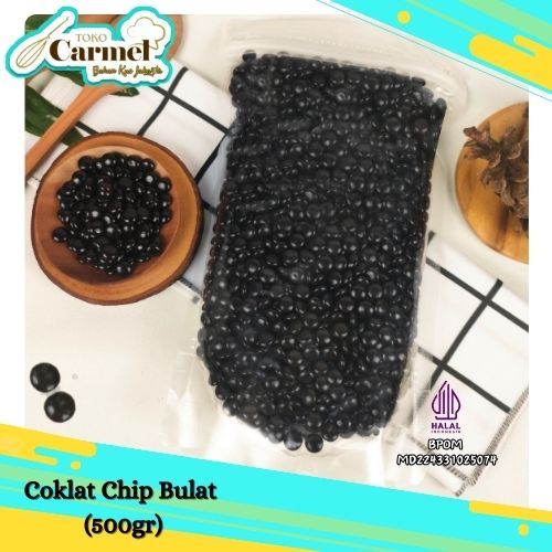 

Elmer Coklat Chip Bulat 500gr Repack / Choco Chip Elmer