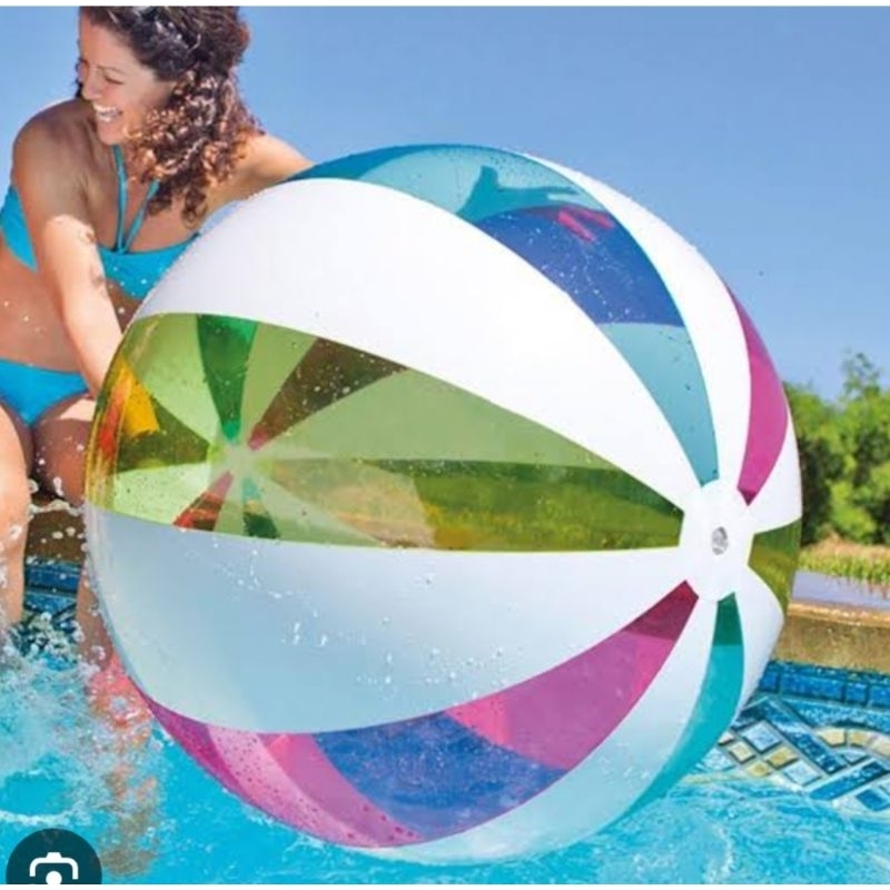 BOLA PANTAI ANAK TIUP | BOLA JUMBO RAKSASA | PVC INFLATABLE GIANT BEACH BALL | BOLA PANTAI AIR PVC 1