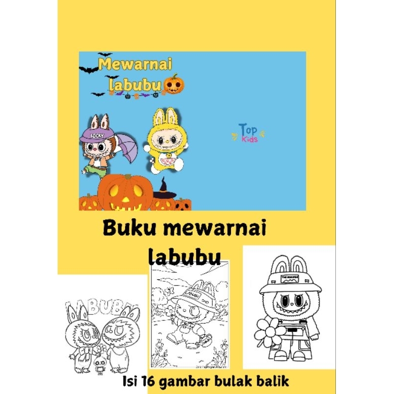 

BUKU MEWARNAI LABUBU