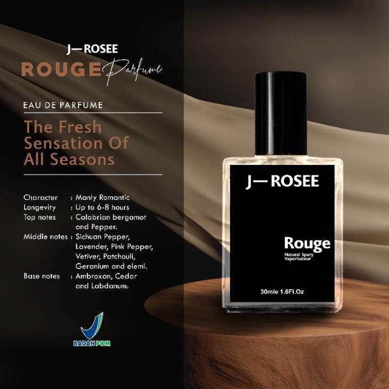 Parfum Jayrosse - Rouge - 35 ML