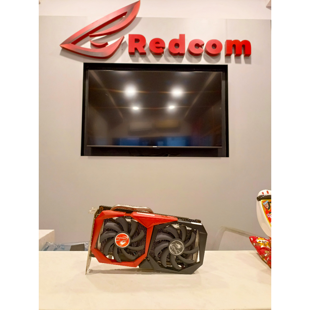 VGA NVIDIA Colorful Geforce GTX 1660 / GTX1660 Super NB 6G-V 6GB GDDR6 2ND VGA ONLY