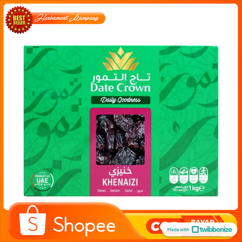 

Kurma Date Crown Khenaizi 1 KG