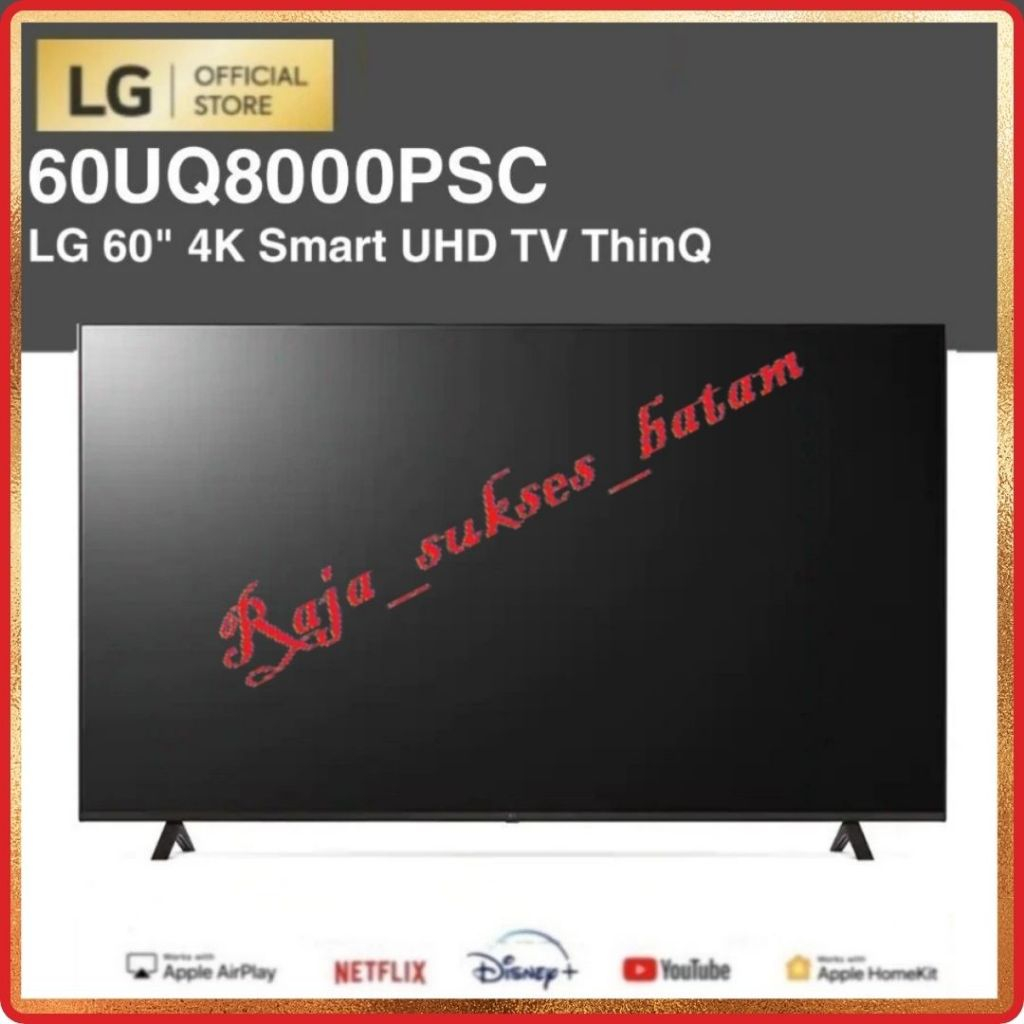 LG 60UQ8000PSC REAL 4K SMART TV LG 60 INCH 2022 - BATAM