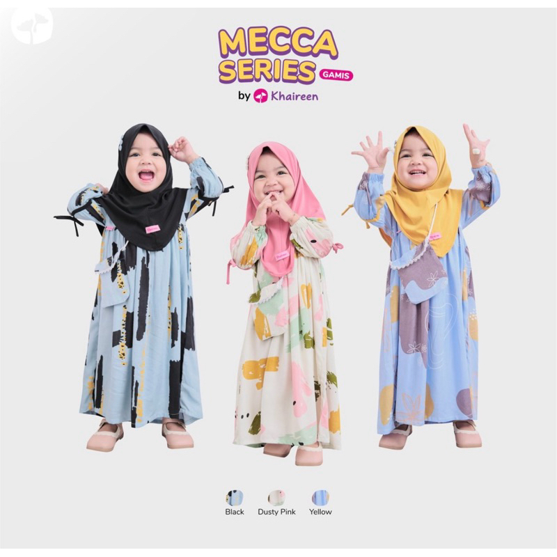 KHAIREEN | Gamis Khaireen | Gakis Mecca by Khaireen | Gamis Anak | Gamis hijab Anak