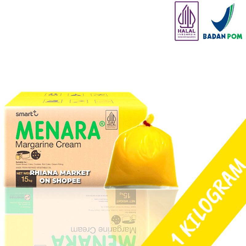 

Menara Margarin Krim Repack 1 KG