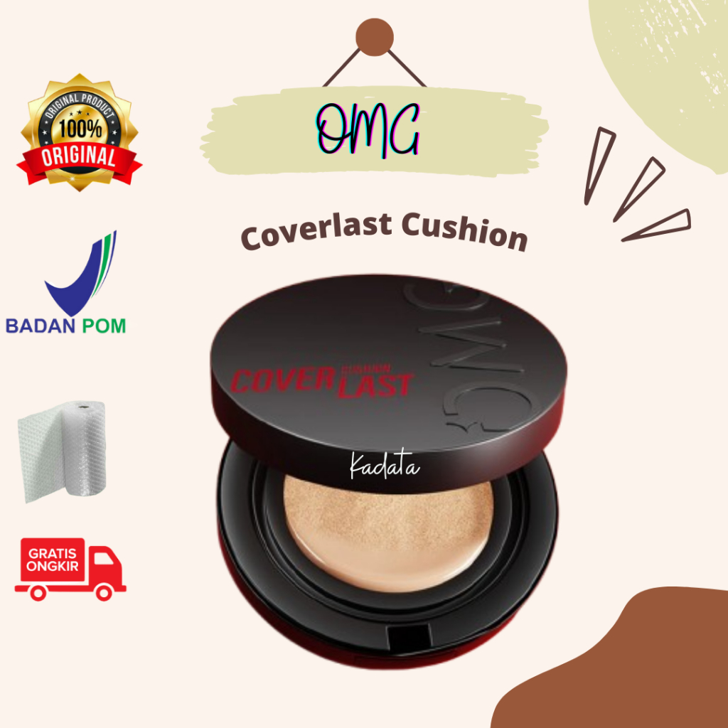 OH MY GLAM Coverlast Cushion | OMG Coverlast Cushion | Cushion OMG | Bedak OMG | Cushion