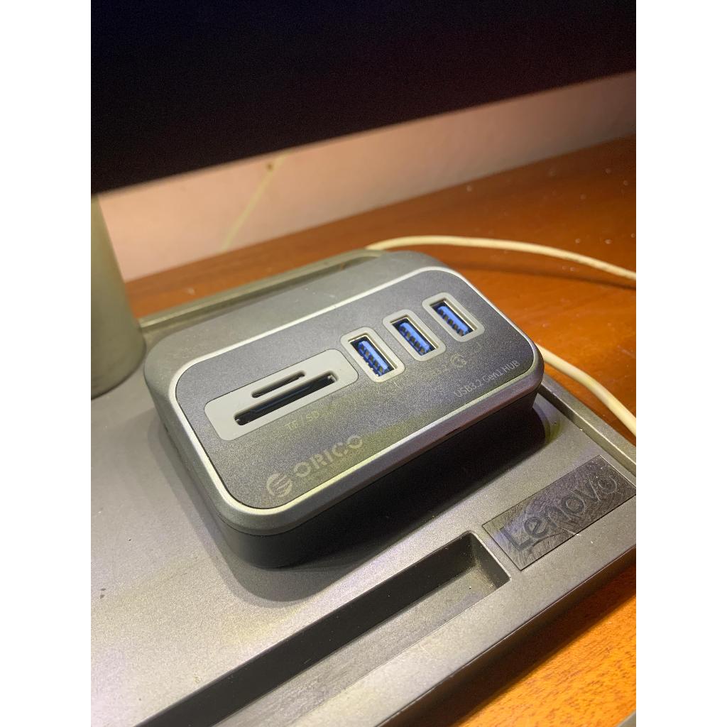 USB HUB + CARD READER ORICO M3U3-3TS SECOND GAK KEPAKAI