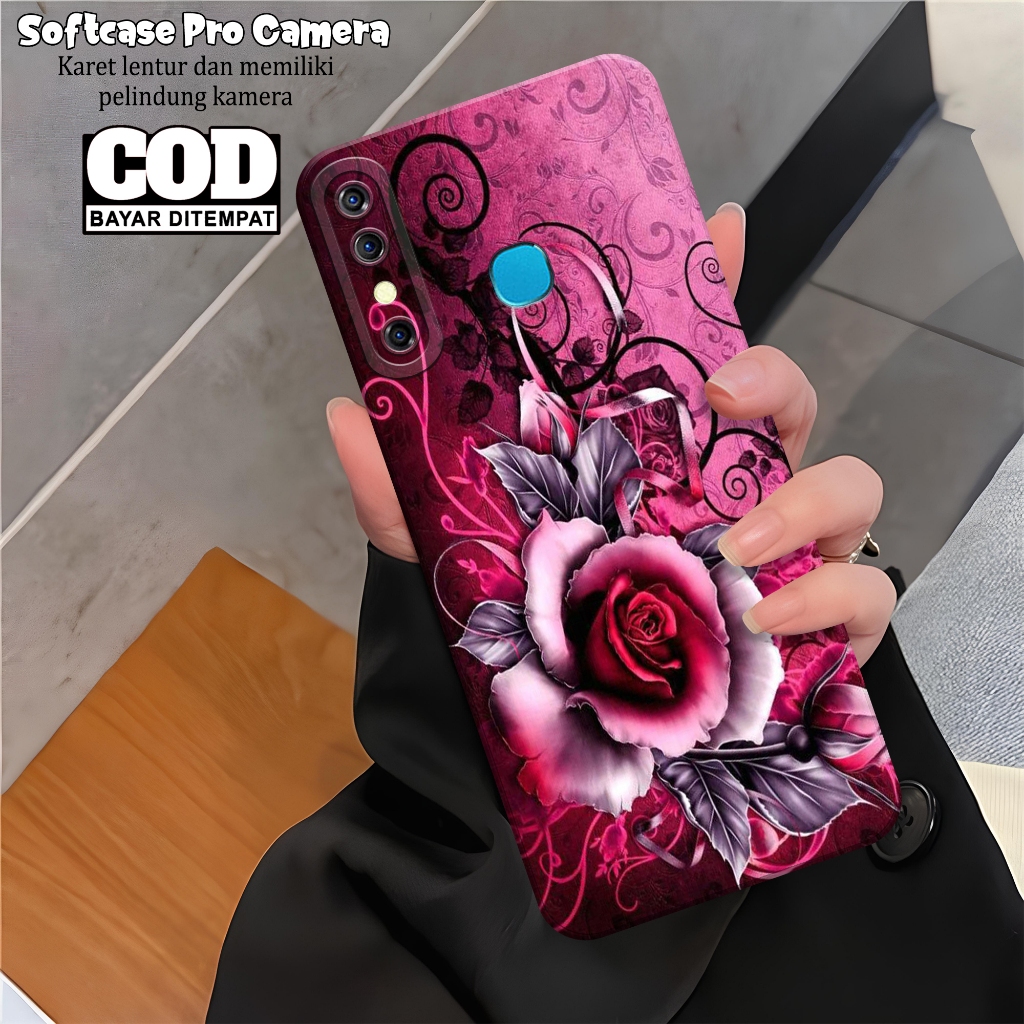 Case INFINIX HOT 8 - INFINIX HOT 8 Terbaru - Softcase  INFINIX HOT 8 - Softcase Pro Camera - Casing 
