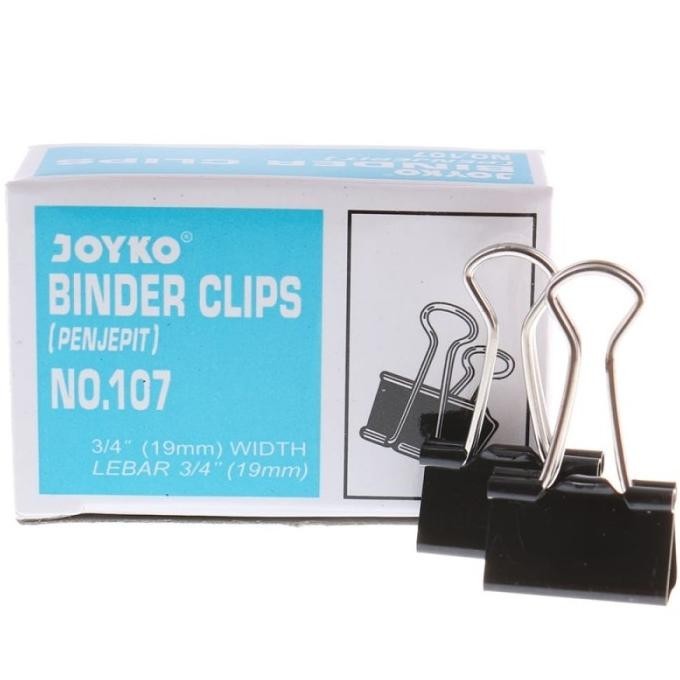 

Binder Clip JOYKO / Penjepit Kertas JOYKO -107- 105-111-155- 200