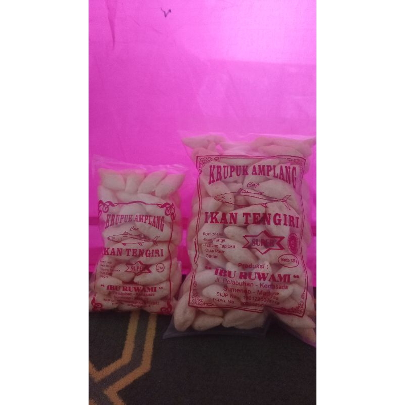 

Krupuk Amplang Ikan Tenggiri Super