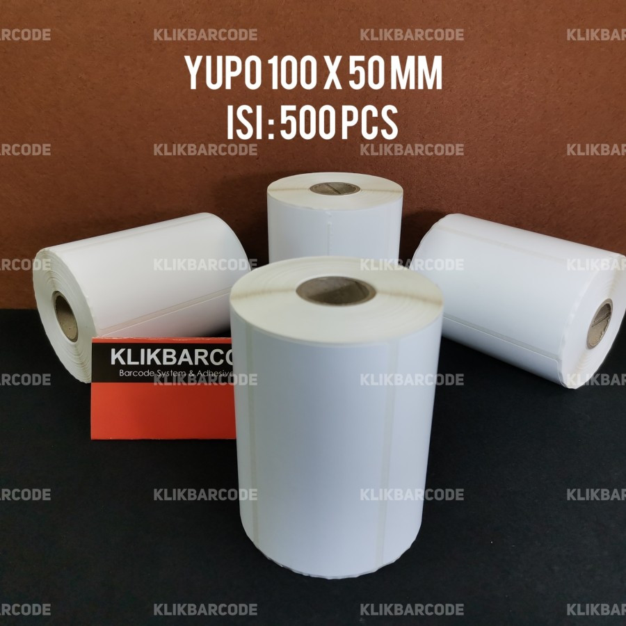 

Label Aset & Freezer Awet Anti Air Ga Bisa Sobek - uk 100x50mm (YUPO) isi 500 sticker