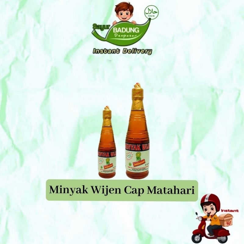 

Minyak wijen Cap matahari_ Badung
