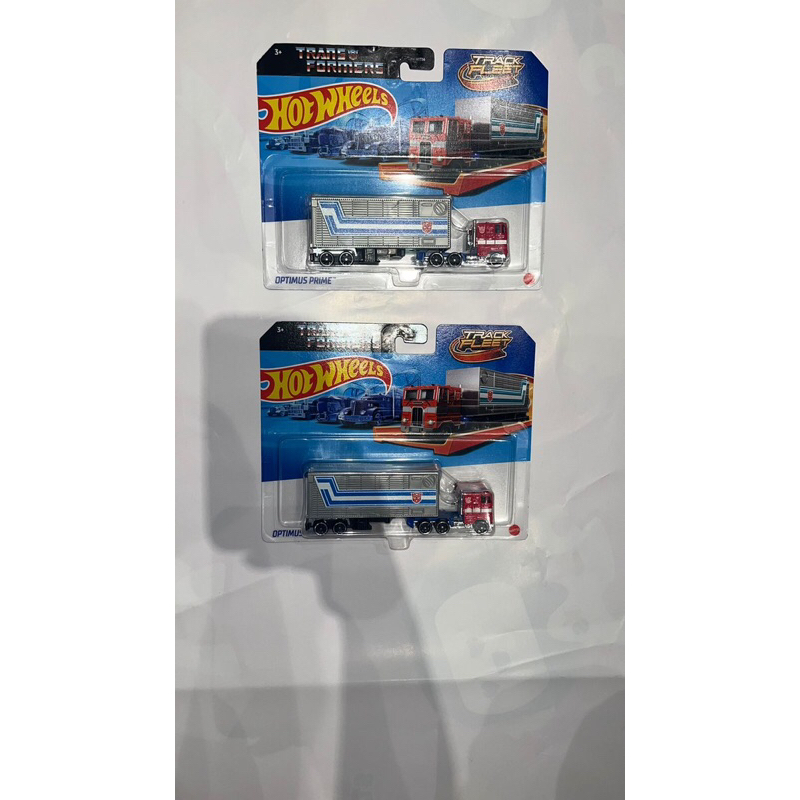 Hot Wheels Track Fleet Optimus Prime