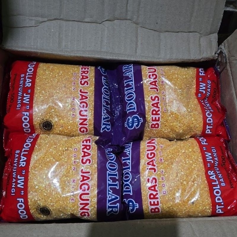 

Beras jagung dollar 1 dus (10kg)