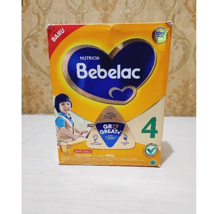 

Susu bebelac 4 Uk 400Gram Rasa Madu