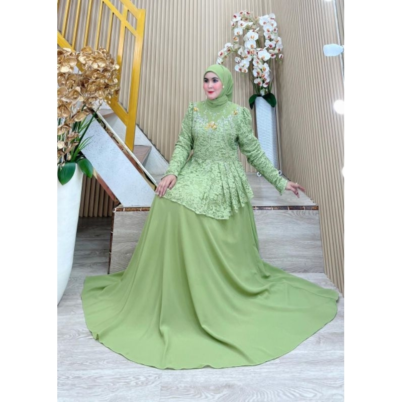 Gamis Sabrina Rara Bordir Original Butik