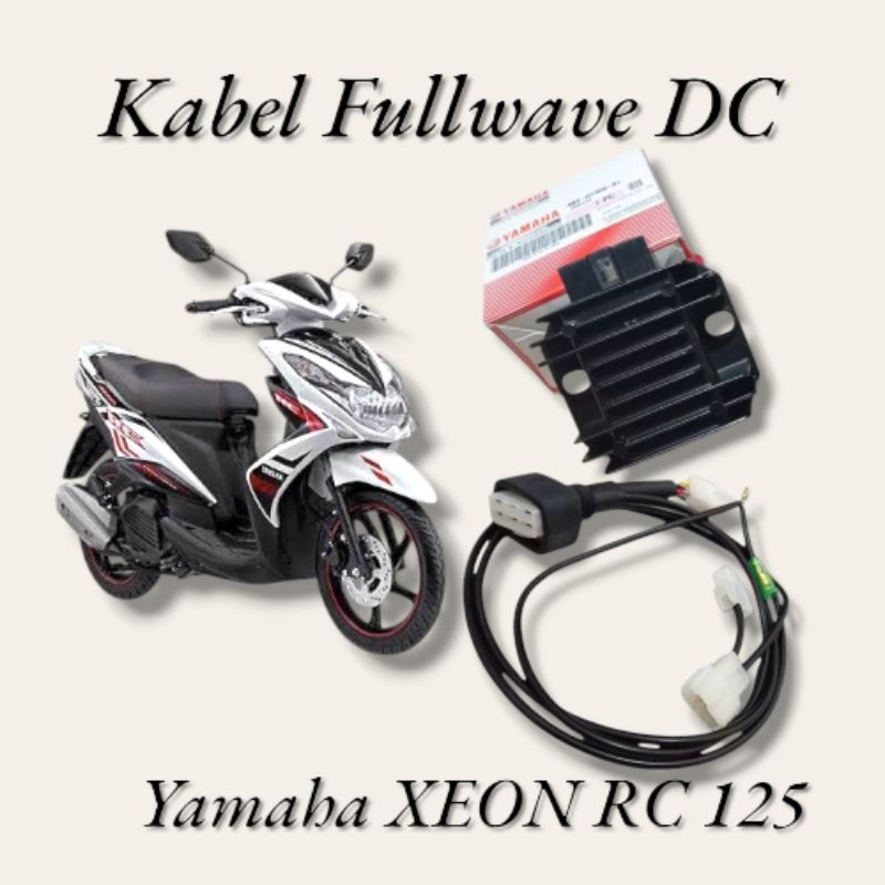 kabel fullwave dc yamaha xeon rc 125 kiprok nmax soket kabel dc lampu yamaha xeon rc 125