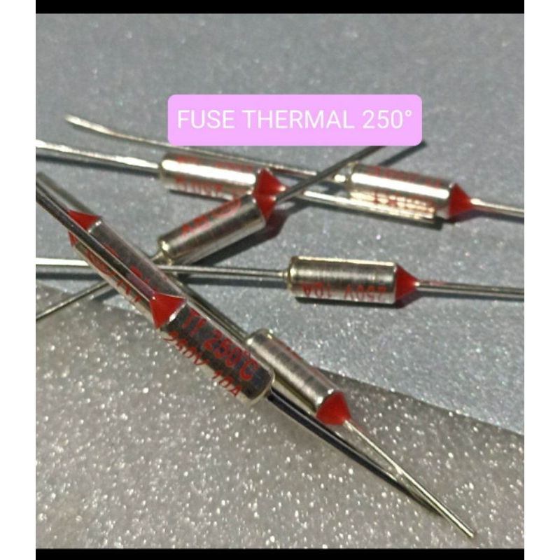 FUSE THERMAL 250° 250v 10A FUSETHERMAL 250 TERMOFUSE FUSE TERMAL MAGIC COM SETRIKA