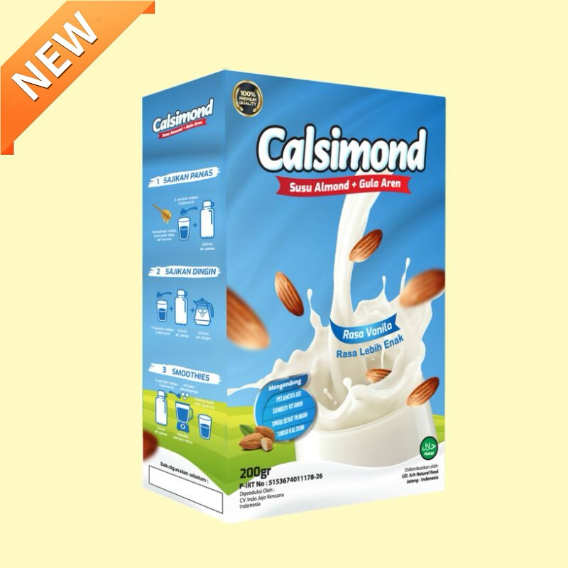 

Calsimond Susu Almond Rasa Vanilla