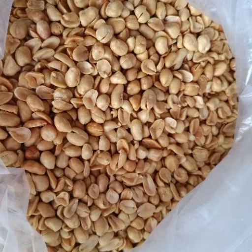 

Cemilan Kacang Bawang/Kacang Asin/Kacang Langkose kemasan 500gram/