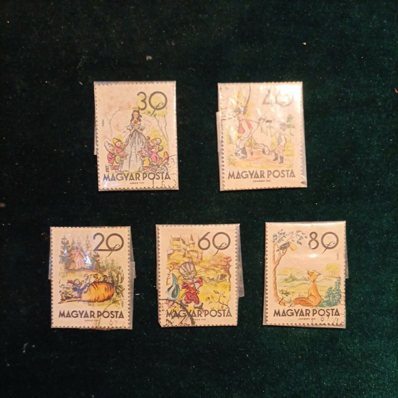 

Stamp Prangko, MAGYAR POSTA, Gabor Eva Zombory Eva