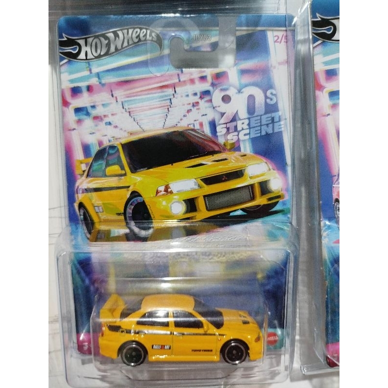 hot wheels 90s streets scene lancer evo