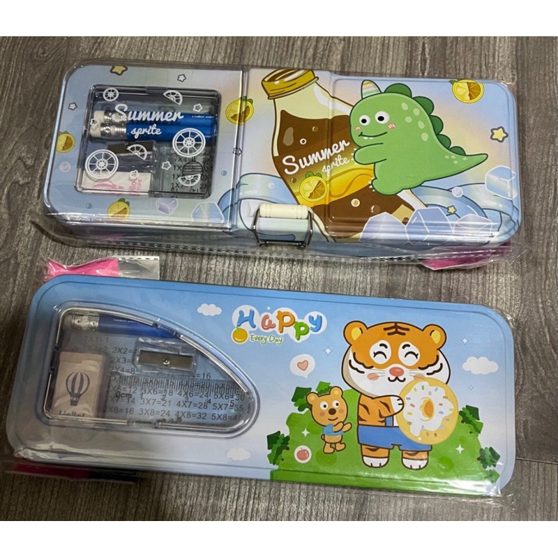 

BARU Hrg 1Pcs KOTAK PENSIL KALENG ANAK ANAK