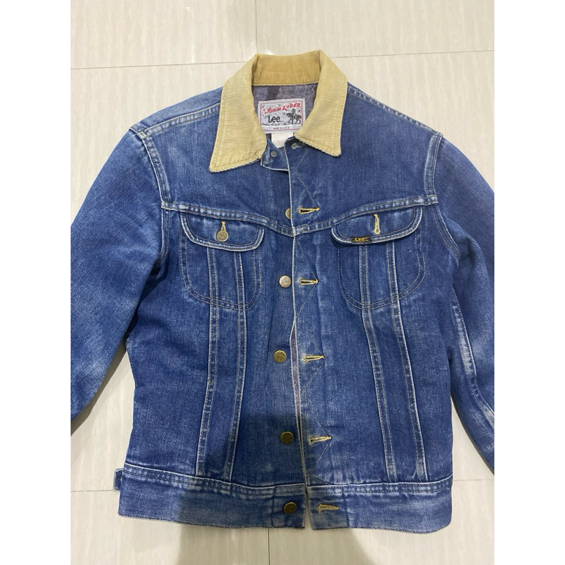 Vintage 1970s Lee Storm Rider Denim Jacket