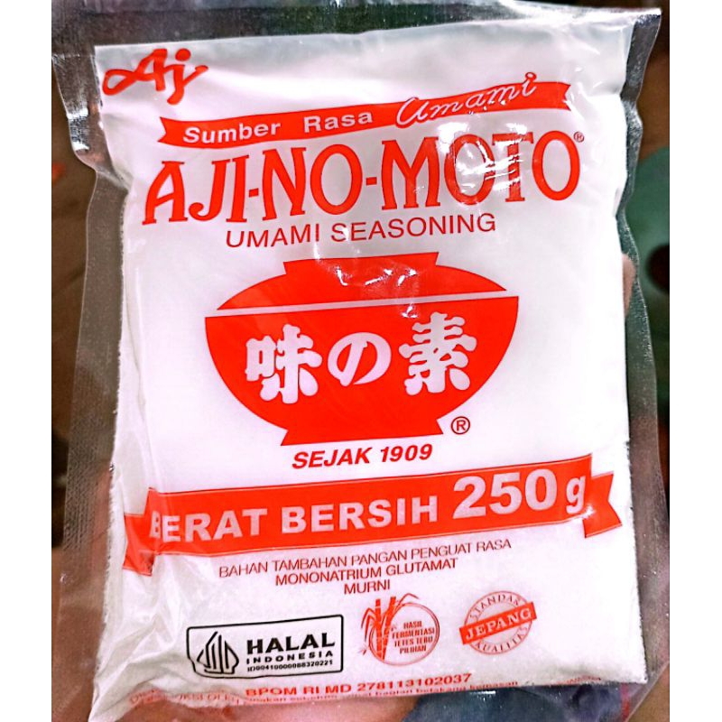 

Vetsin ajinomoto 250gr