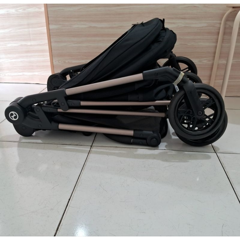 Cybex Melio TPE B Deep Black Sroller Preloved #Mothercare Silvercross Cabin Size Hybrid Stokke Chicc