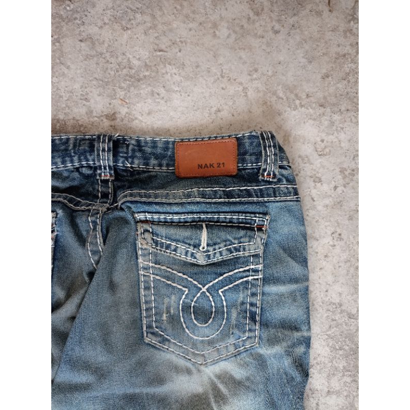 celana jeans fedding ukuran 30