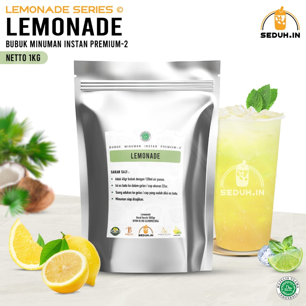 

Lemonade 1kg / Bubuk Minuman Premium 2