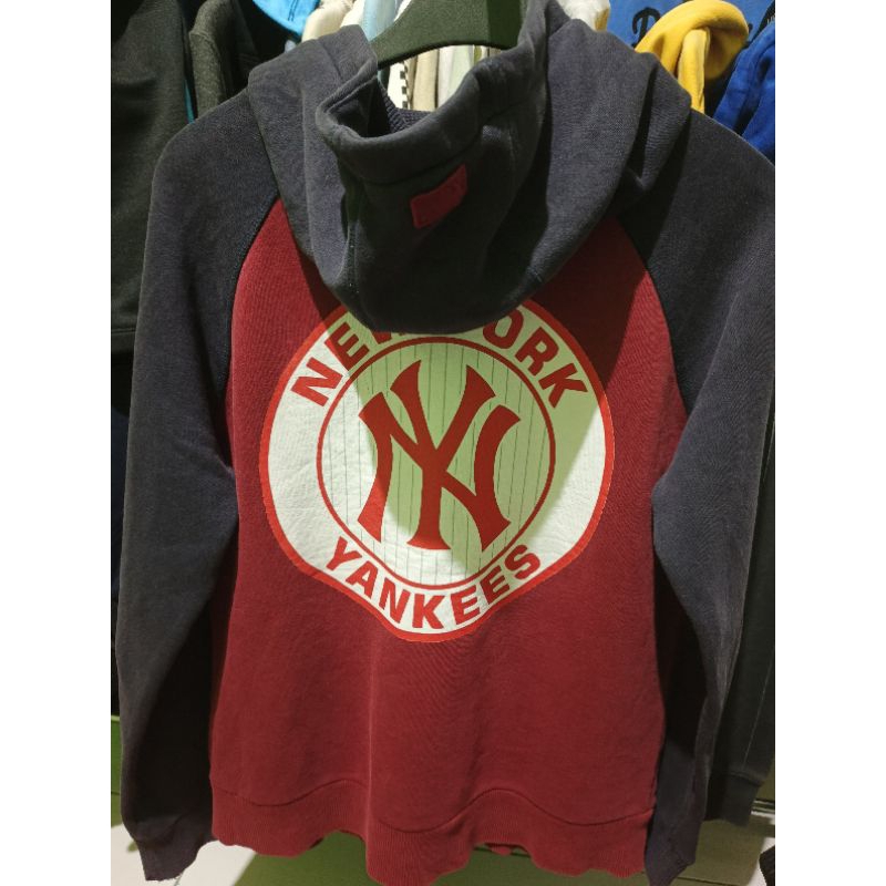 HOODIE MLB SECOND ORIGINAL ( big logo, sablon towel)