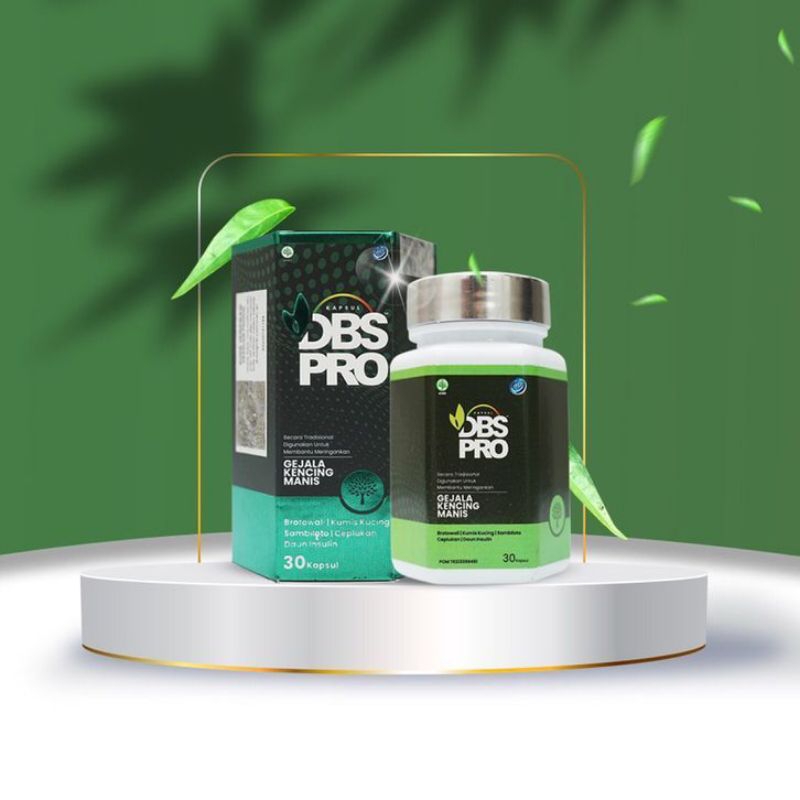 DBS PRO Kapsul herbal menurunkan kadar gula diabetes