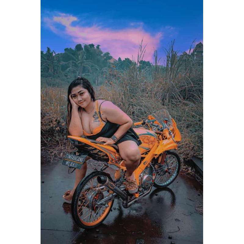 Knalpot RPL Racing Exhaust kobra stainles full cacing Vixion , Satriafu ,CBR ,Sonic ,MX kinga