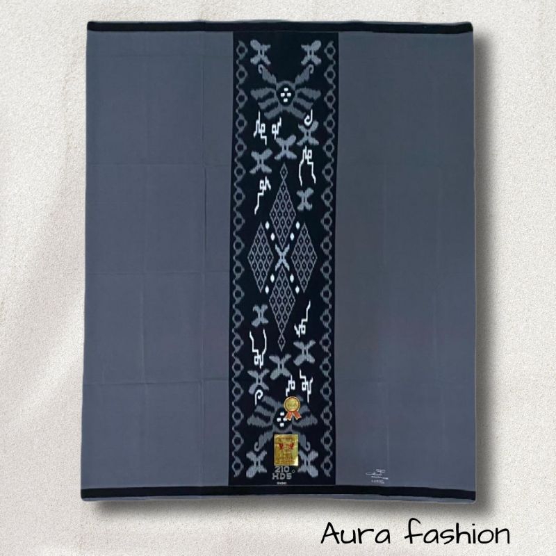 Sarung HDS HMM Motif 30 Warna Polos Kembang Kalimantan Favorite