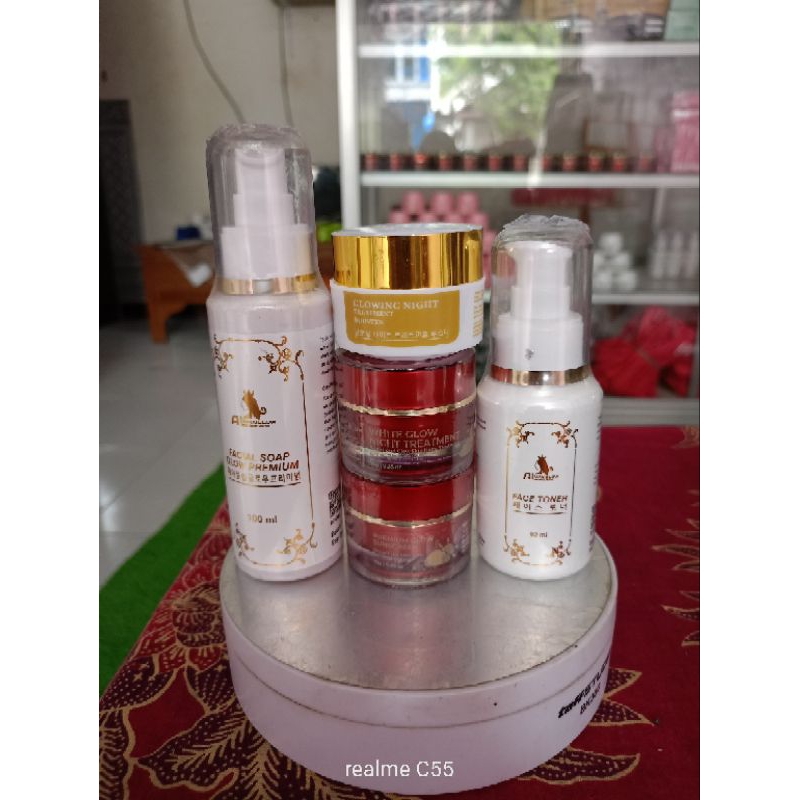 Al maxi glow paket premium original/Al maxi glow premium